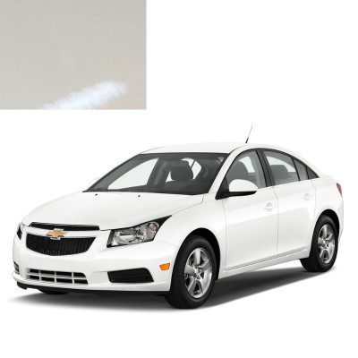 Краска по коду акриловая белая GAZ WHITE для автомобилей Chevrolet