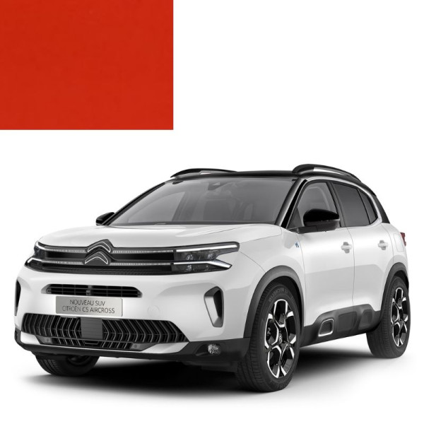Краска по коду акриловая красная LQU AGRUME для автомобилей Citroen