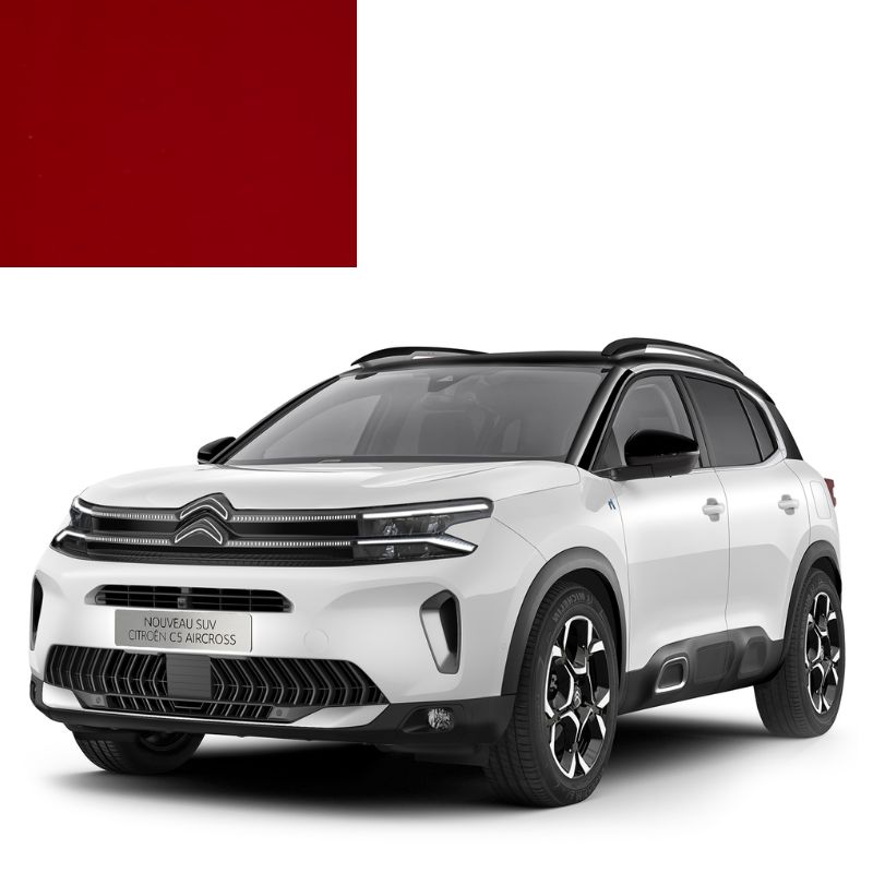Краска по коду акриловая красная KJH ROUGE SCARLET для автомобилей Citroen Краска по коду акриловая красная KJH ROUGE SCARLET для автомобилей Citroen