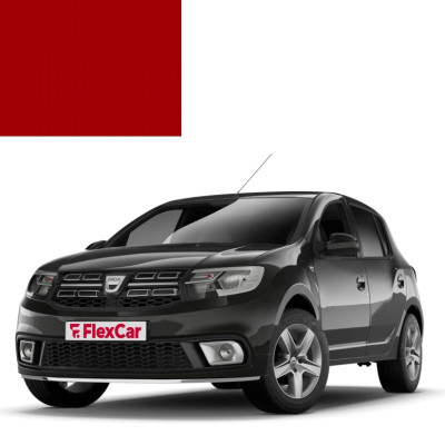 Краска по коду акриловая красная 21D (021C) RED PASSION для автомобилей Dacia