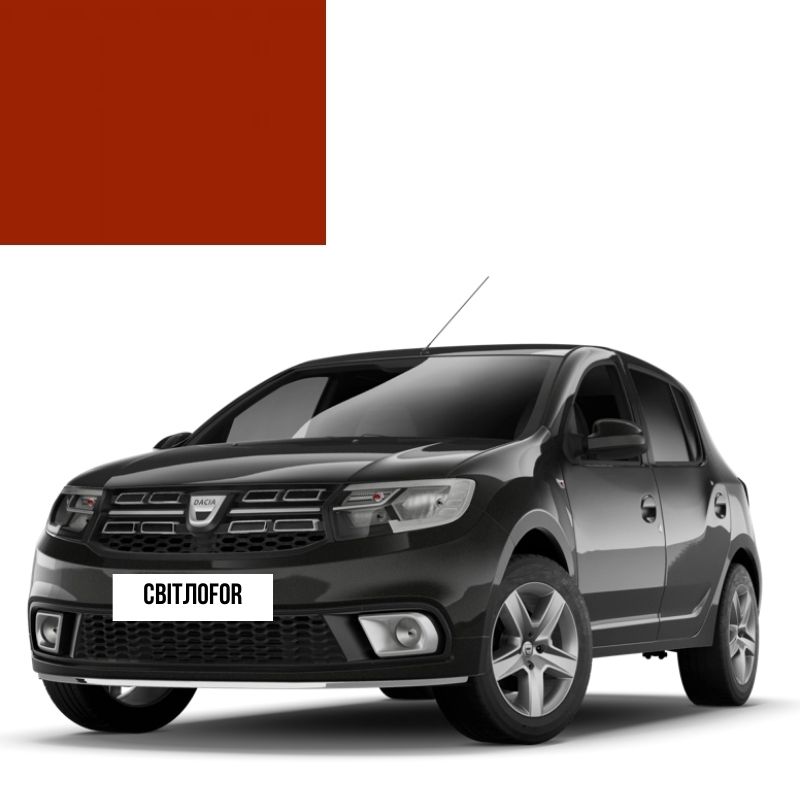 Фарба за кодом акрилова червона 275 ROSU INCHIS для автомобілів Dacia Фарба за кодом акрилова червона 275 ROSU INCHIS для автомобілів Dacia
