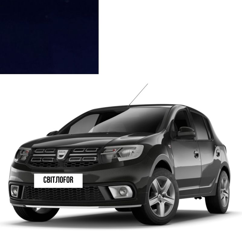Фарба за кодом акрилова синя 61E BLEU MARINE для автомобілів Dacia Фарба за кодом акрилова синя 61E BLEU MARINE для автомобілів Dacia