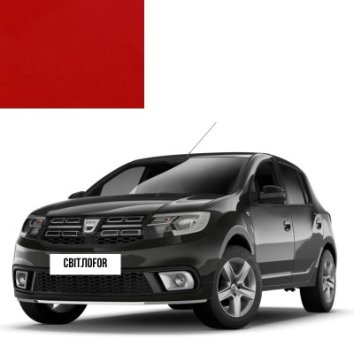 Краска по коду акриловая красная 727 ROUGE VIF для автомобилей Dacia