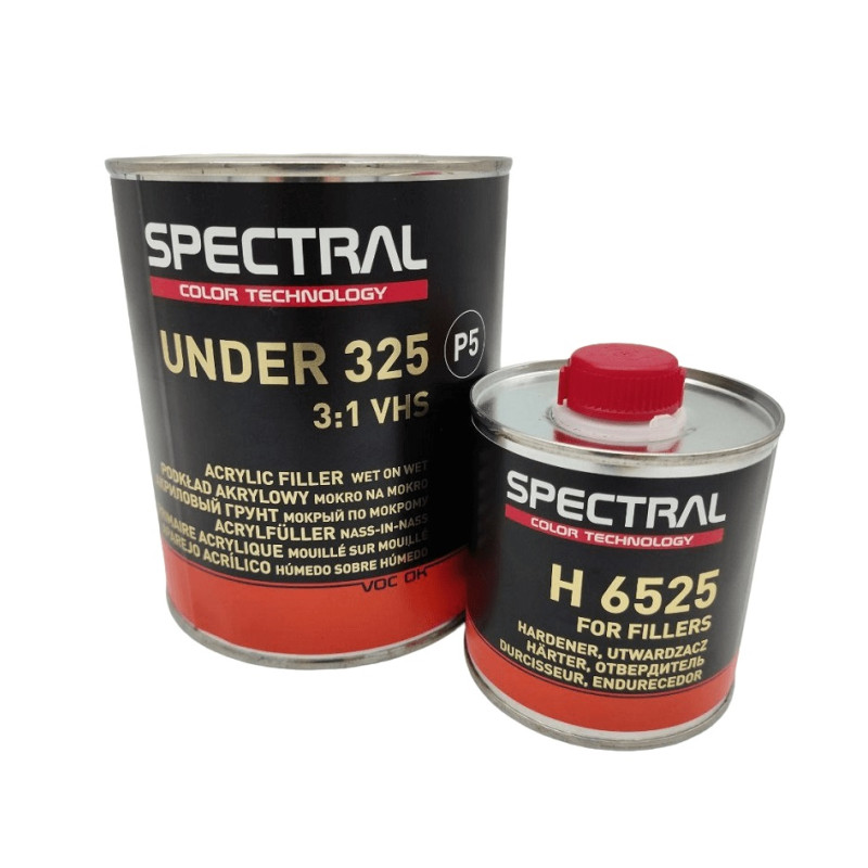 Грунт акриловый черный 3+1 0,75л + отвердитель Novol SPECTRAL UNDER 325 P5 Грунт акриловый черный 3+1 0,75л + отвердитель Novol SPECTRAL UNDER 325 P5