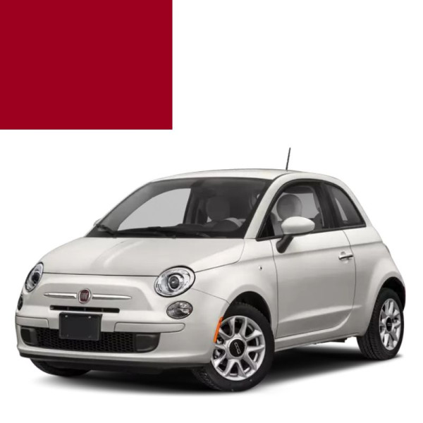 Краска по коду акриловая красная 187B ROSSO ORGOGLIOSO для автомобилей Fiat