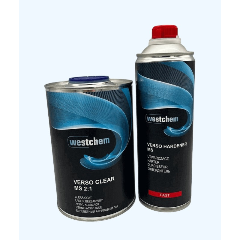 Лак акриловый Westchem MS CLEARCOAT VERSO 2:1 1л + 0,5л отв. быстрый Лак акриловый Westchem MS CLEARCOAT VERSO 2:1 1л + 0,5л отв. быстрый