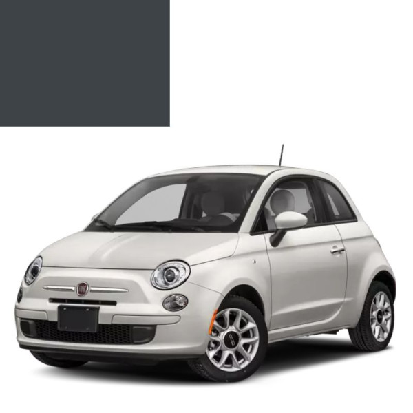 Краска по коду акриловая серая 735A GRIGIO IMPREVEDIBILE для автомобилей Fiat