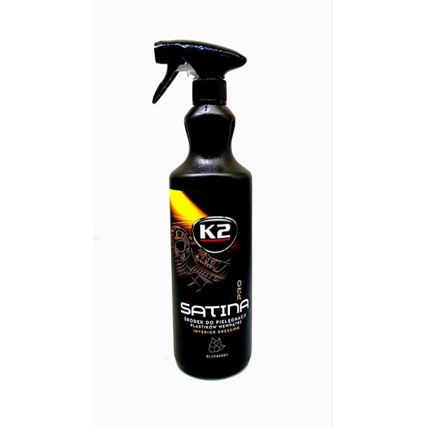 Очиститель пластика 1 л K2 Satina Pro Blueberry (Черника)