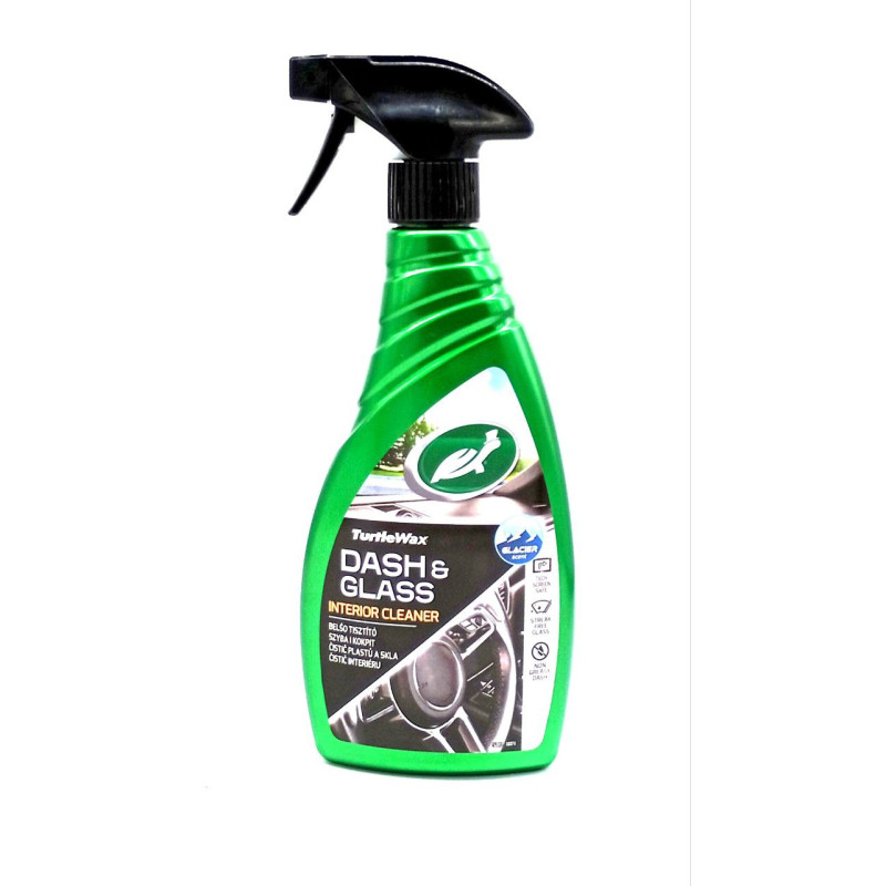 Полироль для стекла и пластика интерьера Turtle Wax Dash-n-Glass, 500 мл (52803)