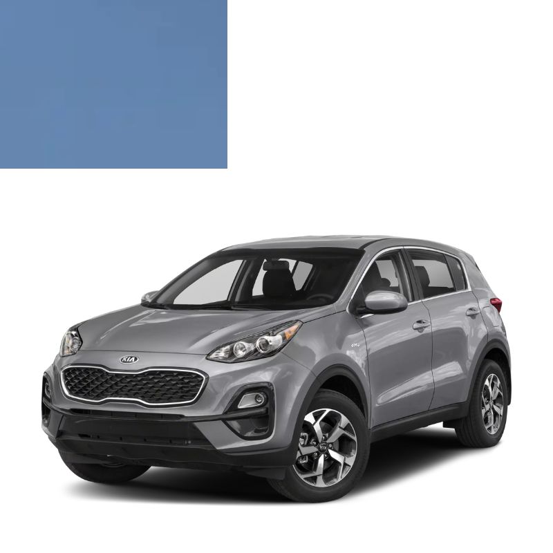 Краска по коду акриловая синяя ABB ALICE BLUE для автомобилей Kia