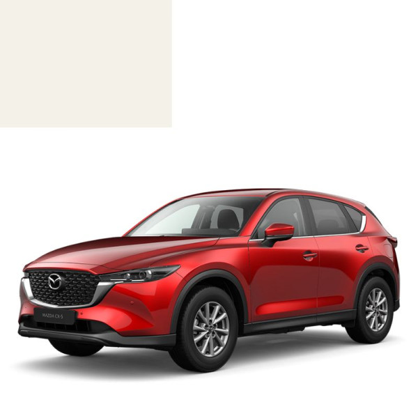 Краска по коду акриловая белая PA3 SATIN WHITE для автомобилей MAZDA