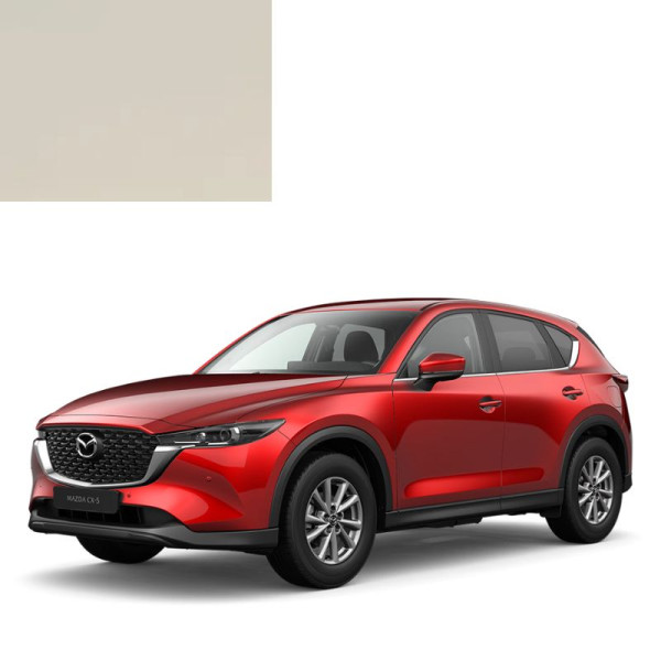 Краска по коду акриловая белая PT WHITE для автомобилей MAZDA