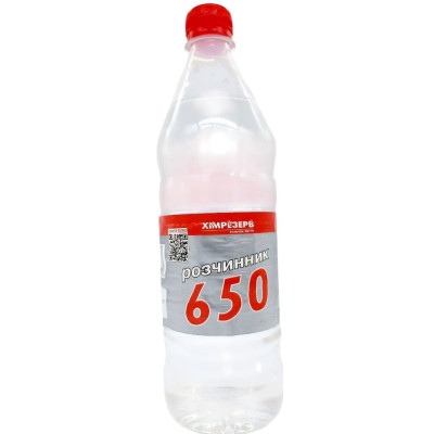 Растворитель ХИМРЕЗЕРВ 650 1л (0,65кг) красная этикетка