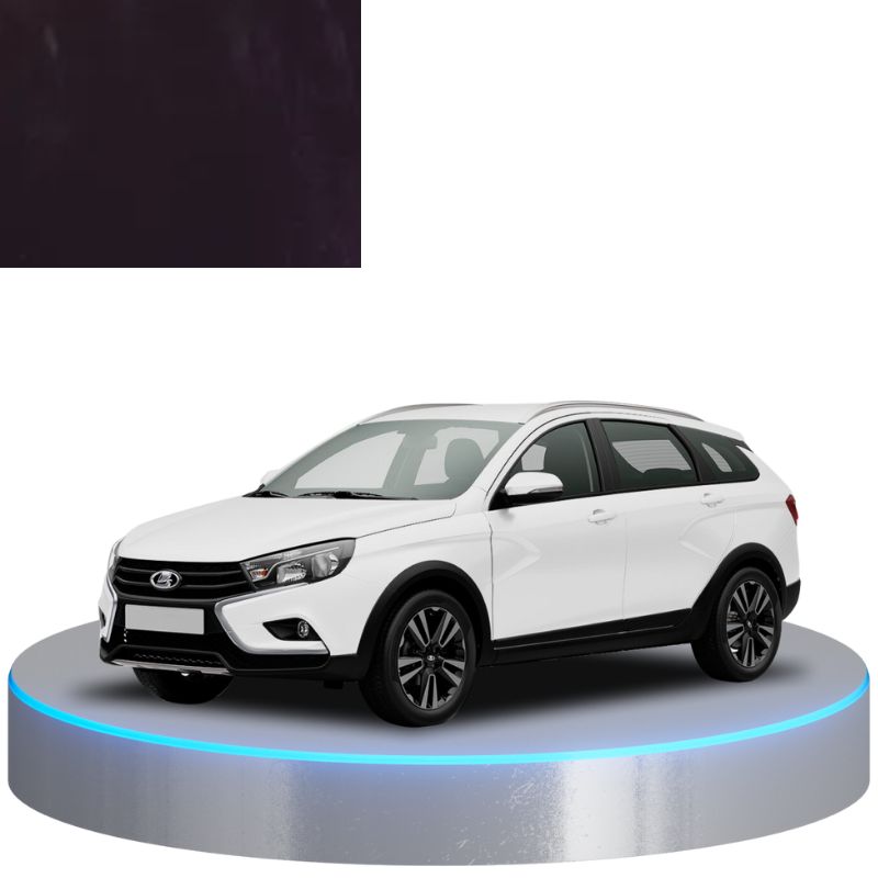 Краска по коду металлик фиолетовая 107 AUBERGINE, Баклажан для автомобилей Lada Краска по коду металлик фиолетовая 107 AUBERGINE, Баклажан для автомобилей Lada