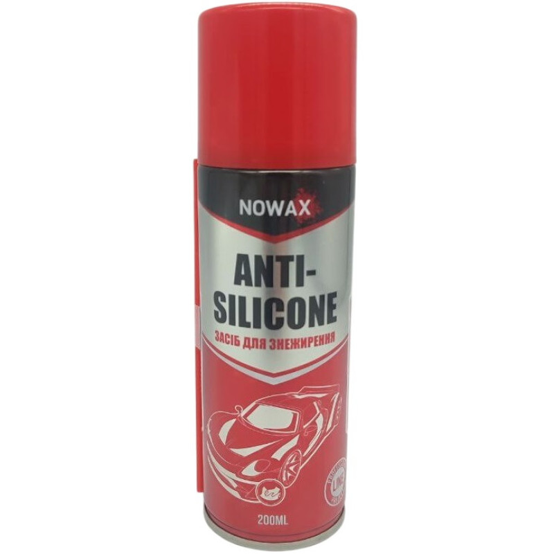 Антисиликон средство для обезжиривания NOWAX ANTI-SILICONE, 200мл (24шт/уп) Антисиликон средство для обезжиривания NOWAX ANTI-SILICONE, 200мл (24шт/уп)