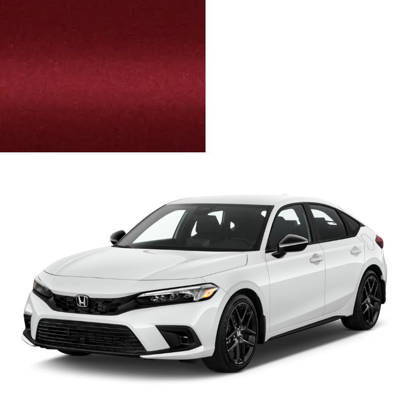 Краска по коду металлик красная 731 CLARET RED для автомобилей Honda Краска по коду металлик красная 731 CLARET RED для автомобилей Honda