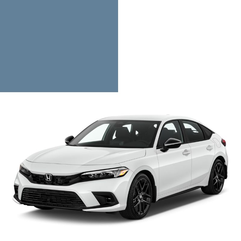 Краска по коду металлик синяя B47M SUPERIOR BLUE для автомобилей Honda Краска по коду металлик синяя B47M SUPERIOR BLUE для автомобилей Honda