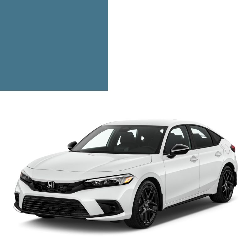 Краска по коду металлик синяя B505M AQUA BREEZE OPAL для автомобилей Honda Краска по коду металлик синяя B505M AQUA BREEZE OPAL для автомобилей Honda