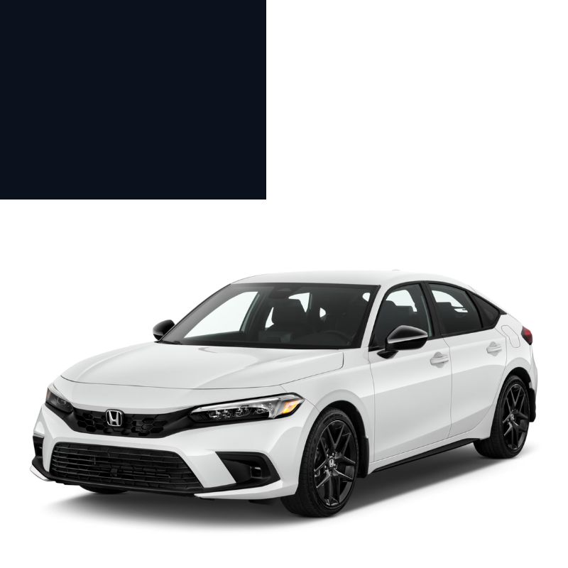 Краска по коду металлик синяя B523P ROYAL NAVY BLUE PEARL для автомобилей Honda Краска по коду металлик синяя B523P ROYAL NAVY BLUE PEARL для автомобилей Honda