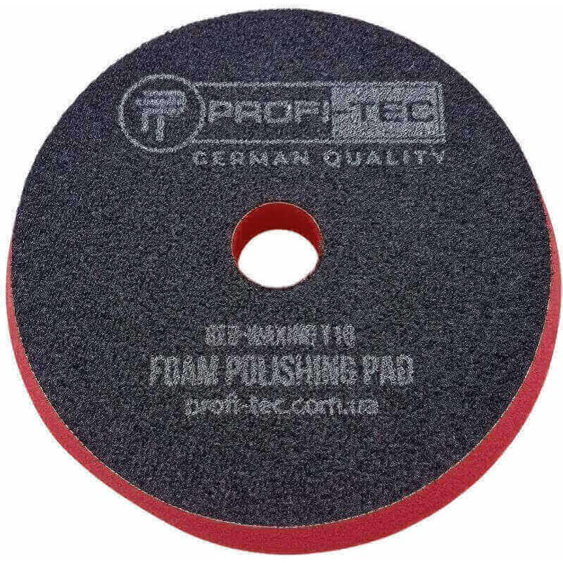 Полировальная губка PROFI-TEC FOAM POLISHING PAD RED-WAXING T10 Полировальная губка PROFI-TEC FOAM POLISHING PAD RED-WAXING T10