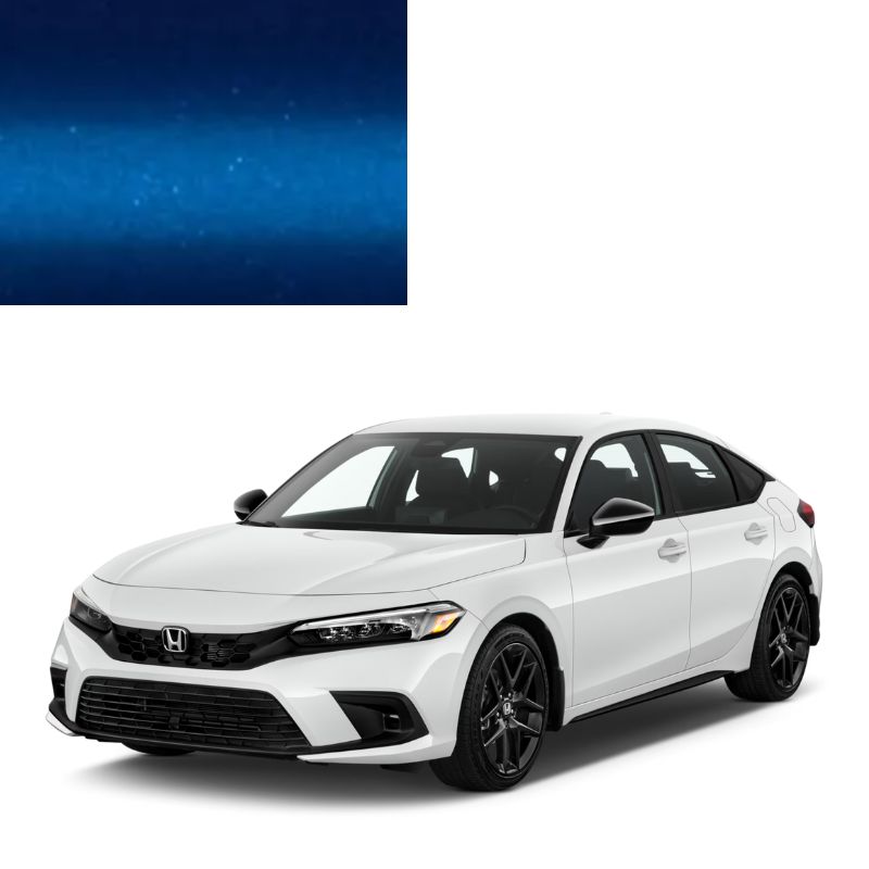 Краска по коду металлик синяя B550P BRIGHT BLUE для автомобилей Honda Краска по коду металлик синяя B550P BRIGHT BLUE для автомобилей Honda