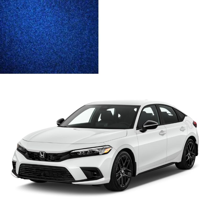Краска по коду металлик синяя B74P ADRIATIC BLUE для автомобилей Honda Краска по коду металлик синяя B74P ADRIATIC BLUE для автомобилей Honda