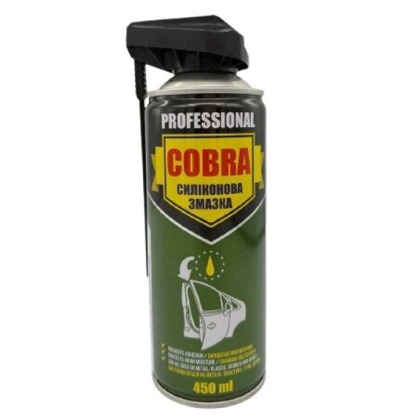 Силиконовая смазка Silicone Spray PROFESSIONAL COBRA 450 мл