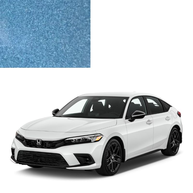 Краска по коду металлик синяя B98M OXYGEN BLUE для автомобилей Honda Краска по коду металлик синяя B98M OXYGEN BLUE для автомобилей Honda