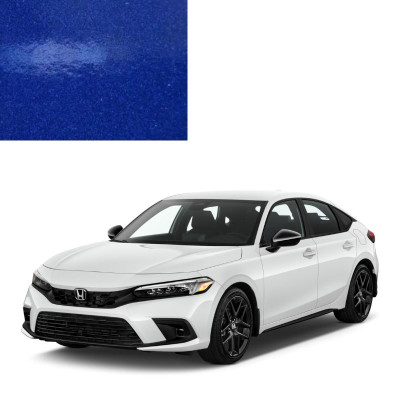 Краска по коду металлик синяя B99P ATLANTIC BLUE для автомобилей Honda