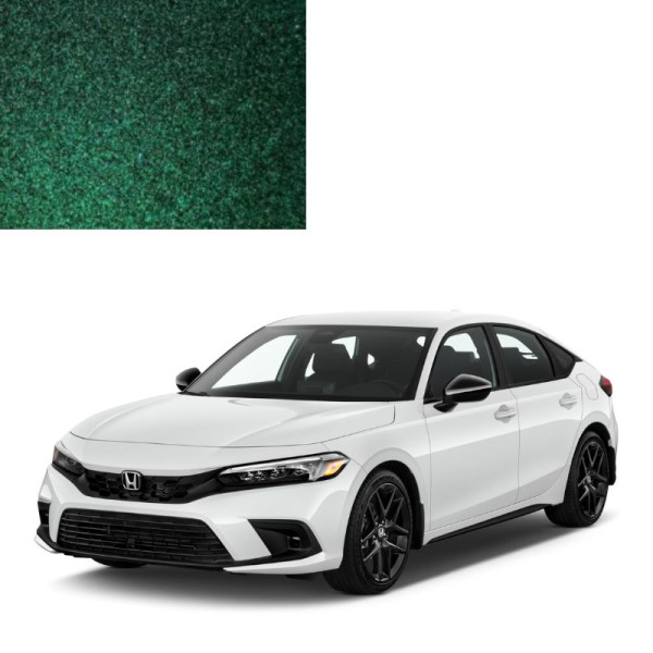 Краска по коду металлик зеленая G503P AMAZON GREEN для автомобилей Honda