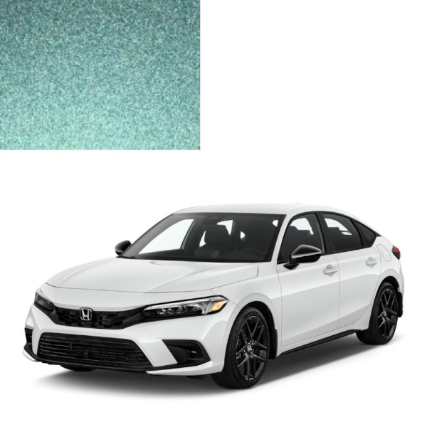 Краска по коду металлик зеленая G505M GREEN для автомобилей Honda