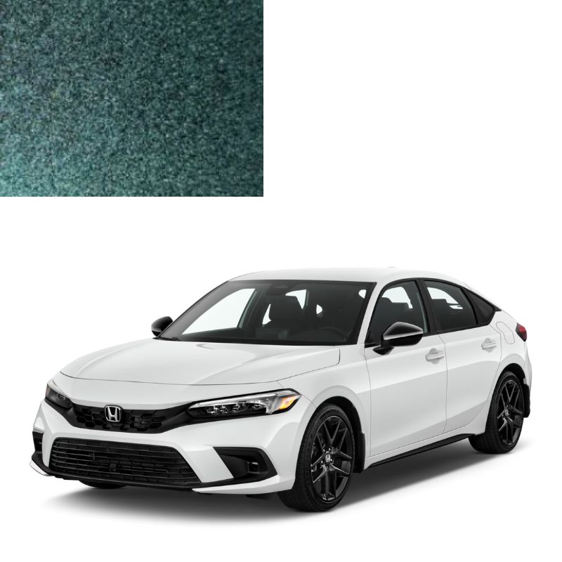 Краска по коду металлик зеленая G508P NOBLE GREEN для автомобилей Honda Краска по коду металлик зеленая G508P NOBLE GREEN для автомобилей Honda