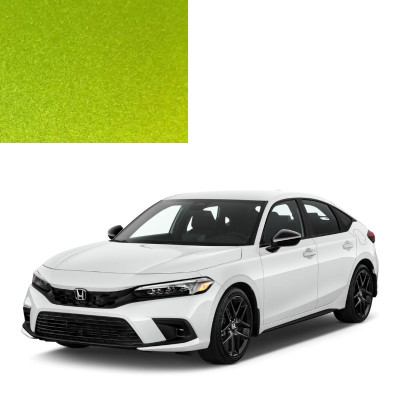 Краска по коду металлик зеленая GY21M LEAF GREEN для автомобилей Honda