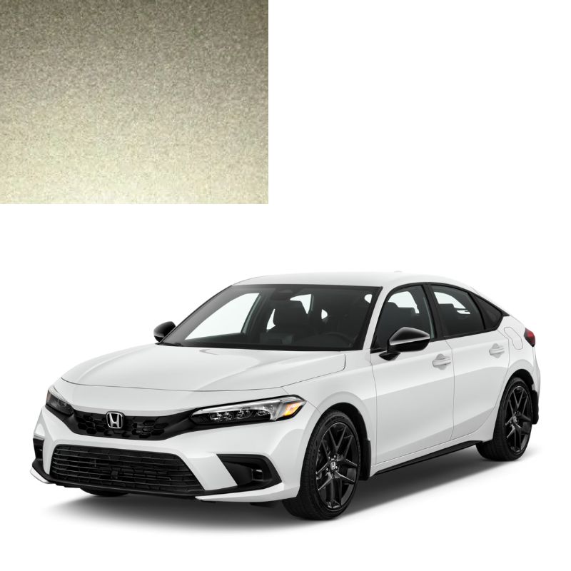 Краска по коду металлик серебристая GY23M MUSCAT SILVER для автомобилей Honda