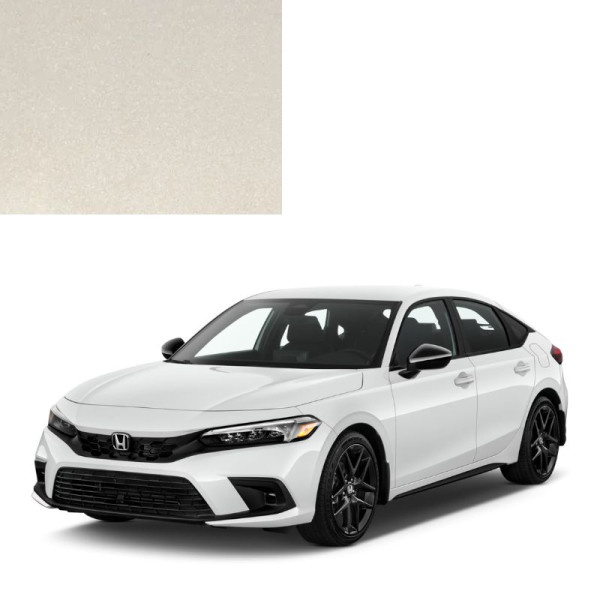 Краска по коду металлик белая NH603P WHITE DIAMOND для автомобилей Honda