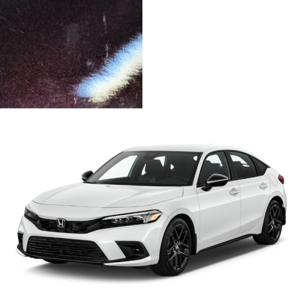 Краска по коду металлик черная NH605P PIRATES BLACK для автомобилей Honda