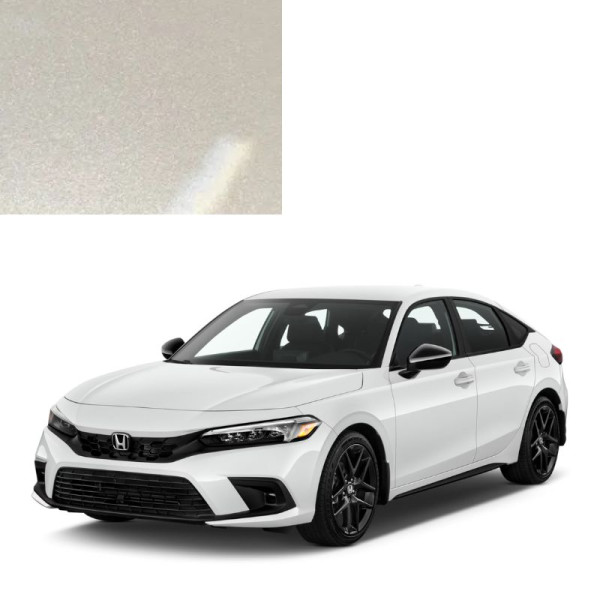 Краска по коду металлик белая NH636P BRILLIANT WHITE для автомобилей Honda