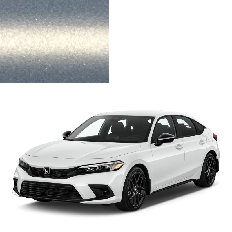 Краска по коду металлик серебристая NH656M CLIONE SILVER для автомобилей Honda