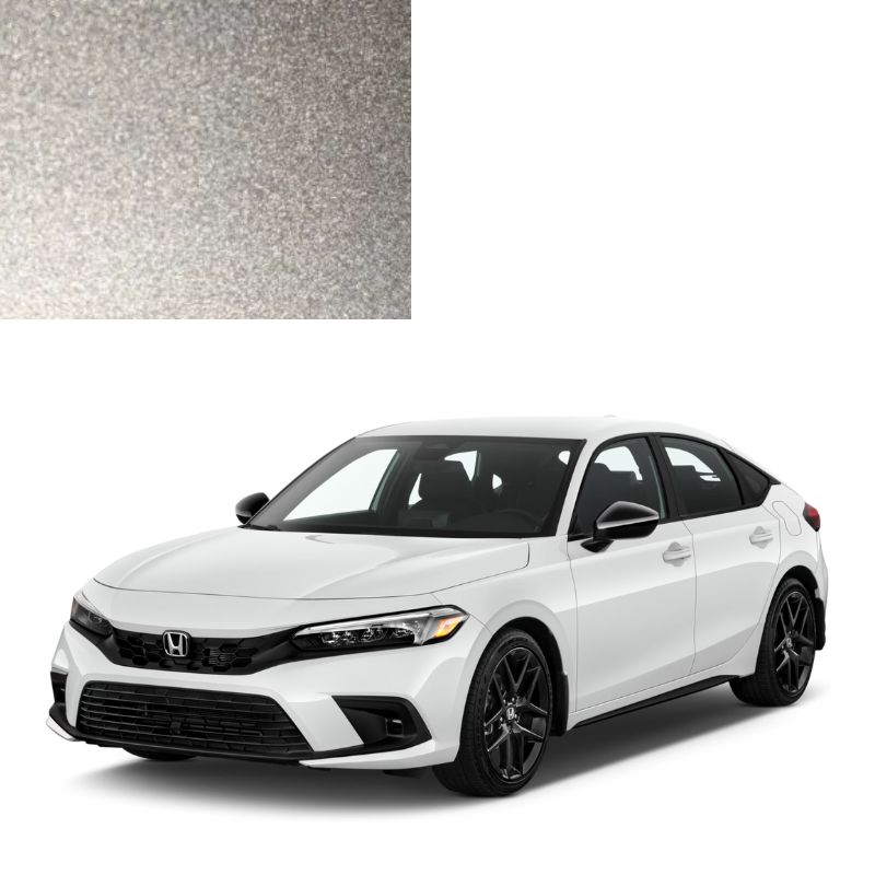 Краска по коду металлик серебристая NH675M MAGNESIUM SILVER для автомобилей Honda