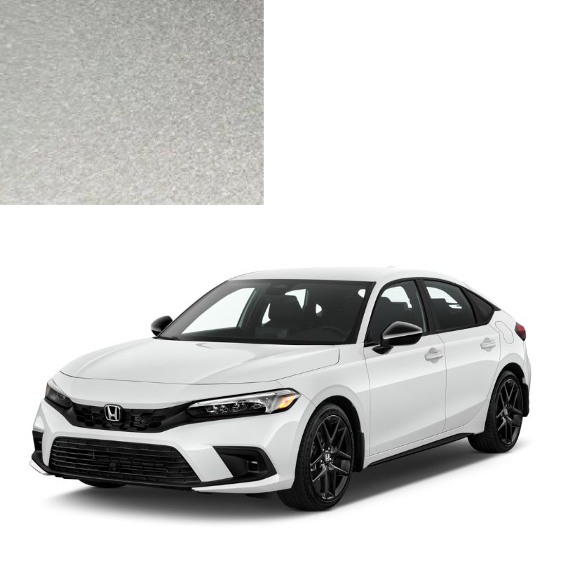 Краска по коду металлик серебристая NH678M SILVER для автомобилей Honda