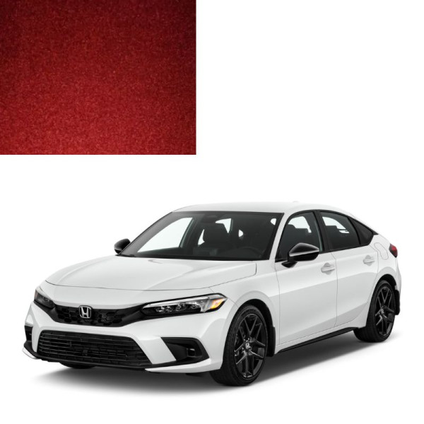 Краска по коду металлик красная R505P BURNING RED для автомобилей Honda