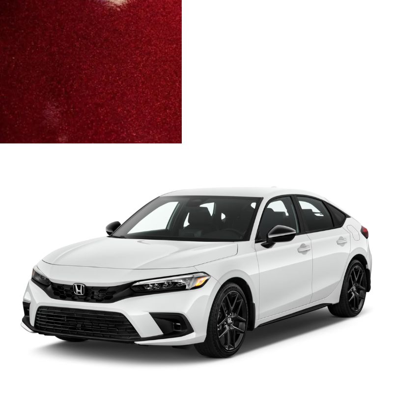Краска по коду металлик красная R507P AGATE RED для автомобилей Honda Краска по коду металлик красная R507P AGATE RED для автомобилей Honda