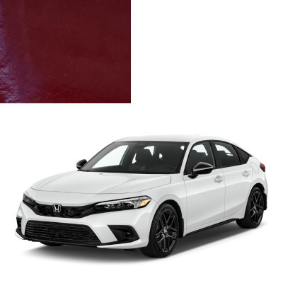 Краска по коду металлик красная R518P RADIANT RED для автомобилей Honda