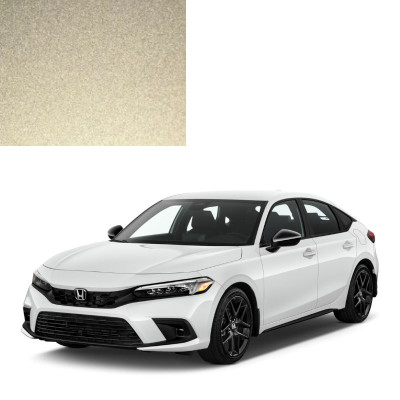 Краска по коду металлик бежевая YR523M CHAMPAGNE BEIGE для автомобилей Honda
