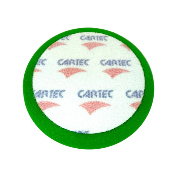 Круг полировальный на липучке Cartec (D150/H30) Зеленый, сверхжесткий
