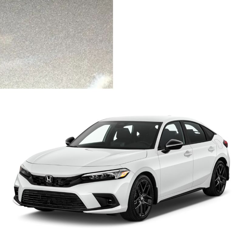 Краска по коду металлик серебристая YR559M CHAMPAGNE SILVER для автомобилей Honda Краска по коду металлик серебристая YR559M CHAMPAGNE SILVER для автомобилей Honda