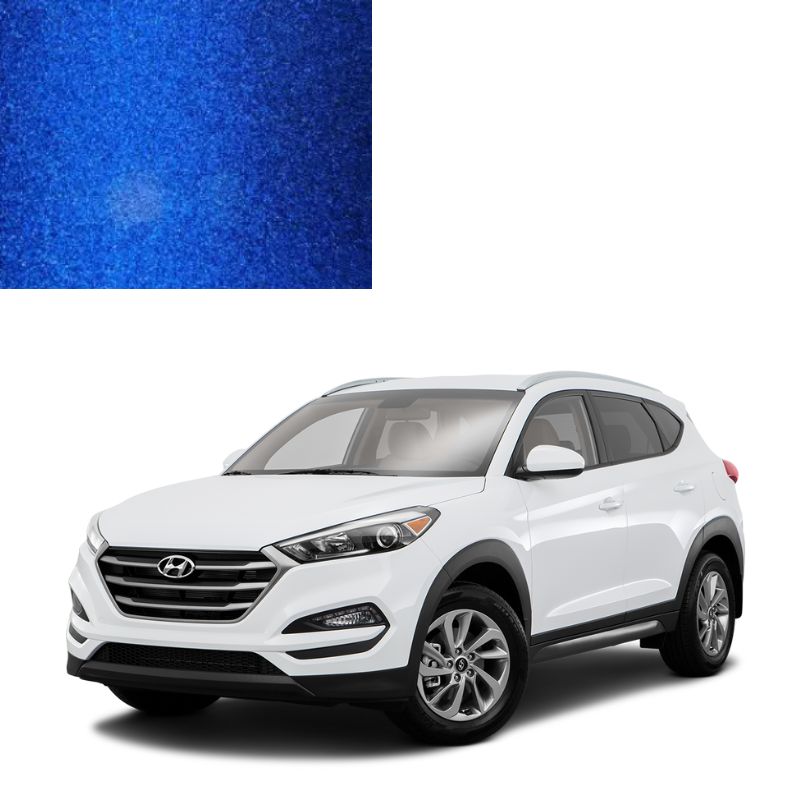 Краска по коду металлик синяя 3E DARK BLUE для автомобилей Hyundai Краска по коду металлик синяя 3E DARK BLUE для автомобилей Hyundai