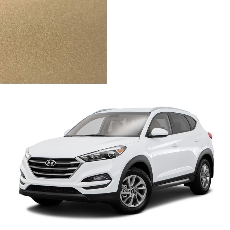 Фарба за кодом металік коричнево-бежевий DV SANDSTONE BEIGE для автомобілів Hyundai Фарба за кодом металік коричнево-бежевий DV SANDSTONE BEIGE для автомобілів Hyundai