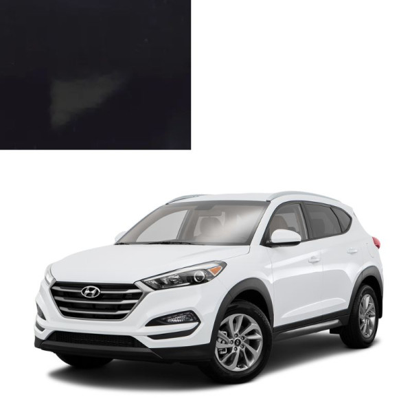 Краска по коду металлик черная EB EBONY BLACK для автомобилей Hyundai