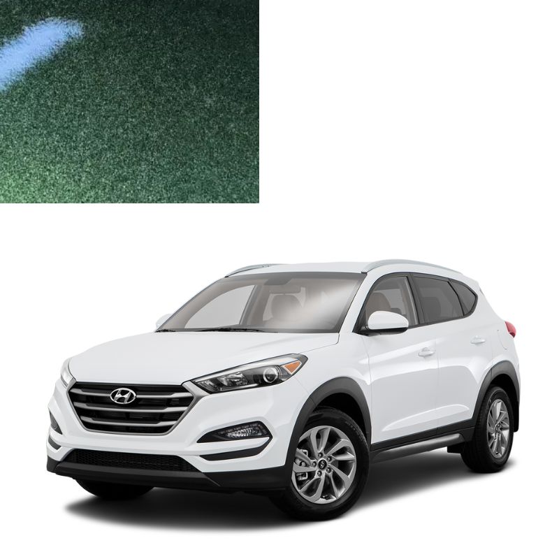 Фарба за кодом металік зелена FV FOREST GREEN для автомобілів Hyundai Фарба за кодом металік зелена FV FOREST GREEN для автомобілів Hyundai